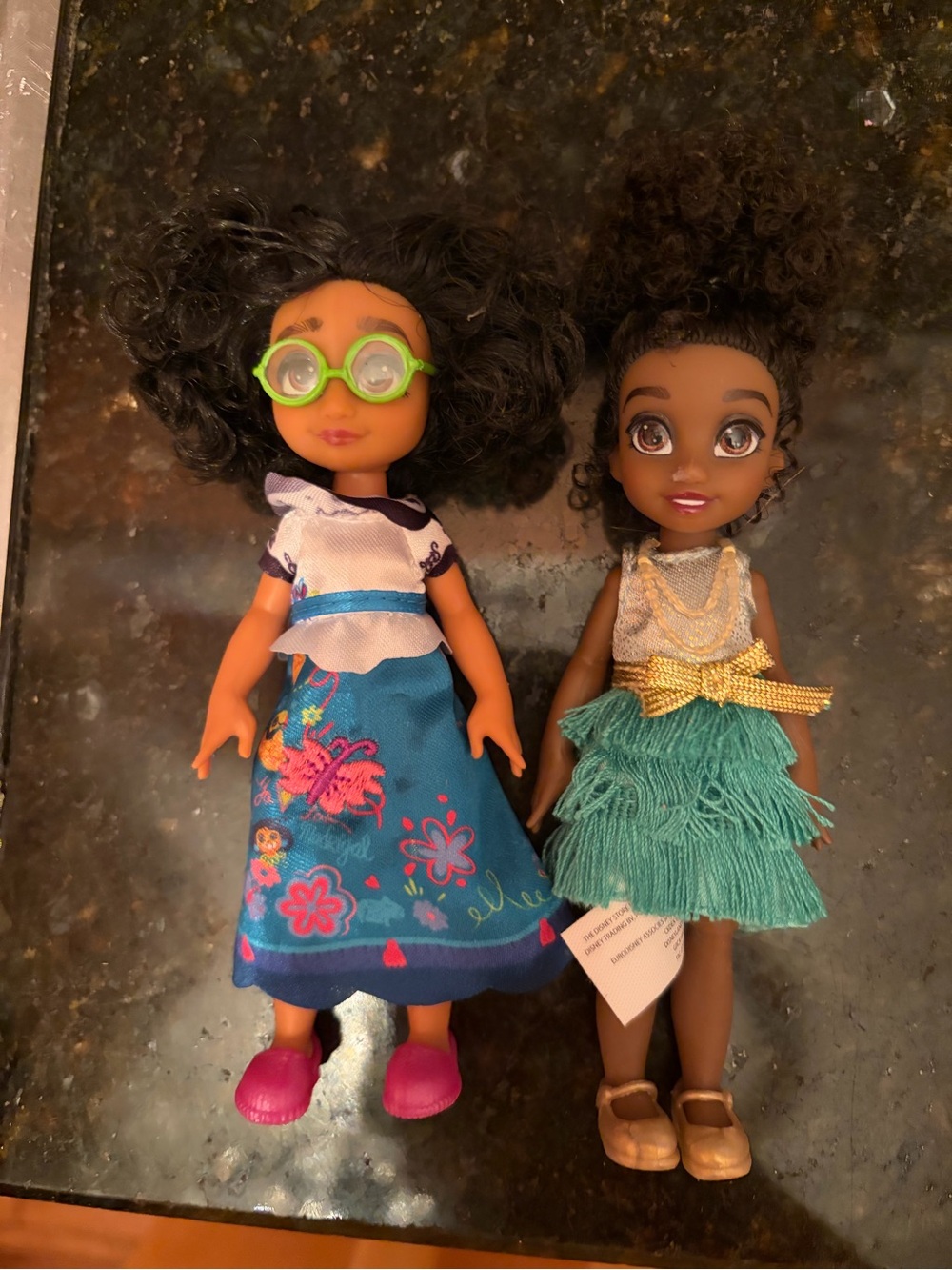 Disney once upon a story dolls limited edition Maribel and Tiana